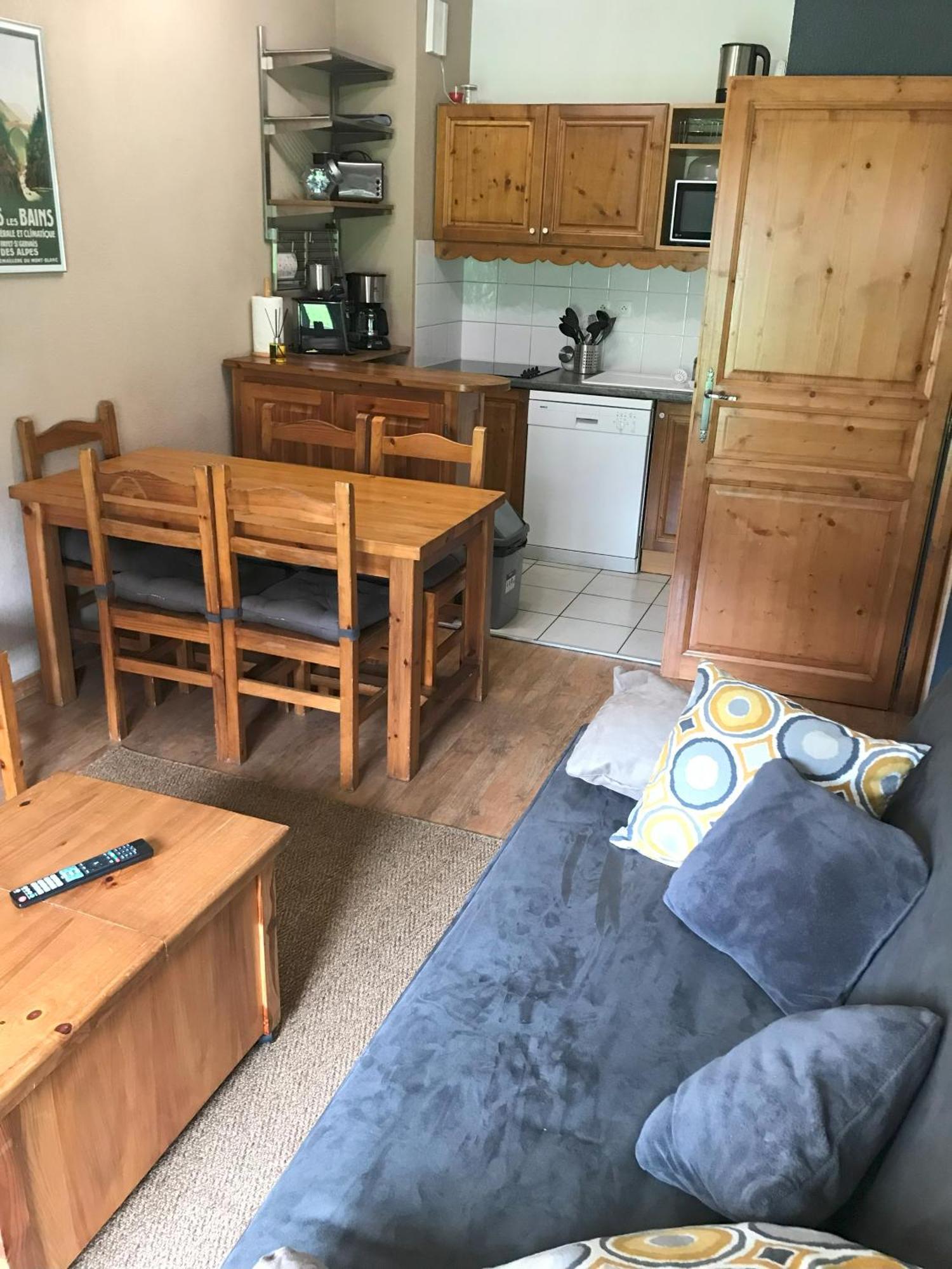 Appartement T2+Cabine Independante Au Depart Des Telecabines Saint-Gervais/Bettex/Mont D'Arbois Ngoại thất bức ảnh