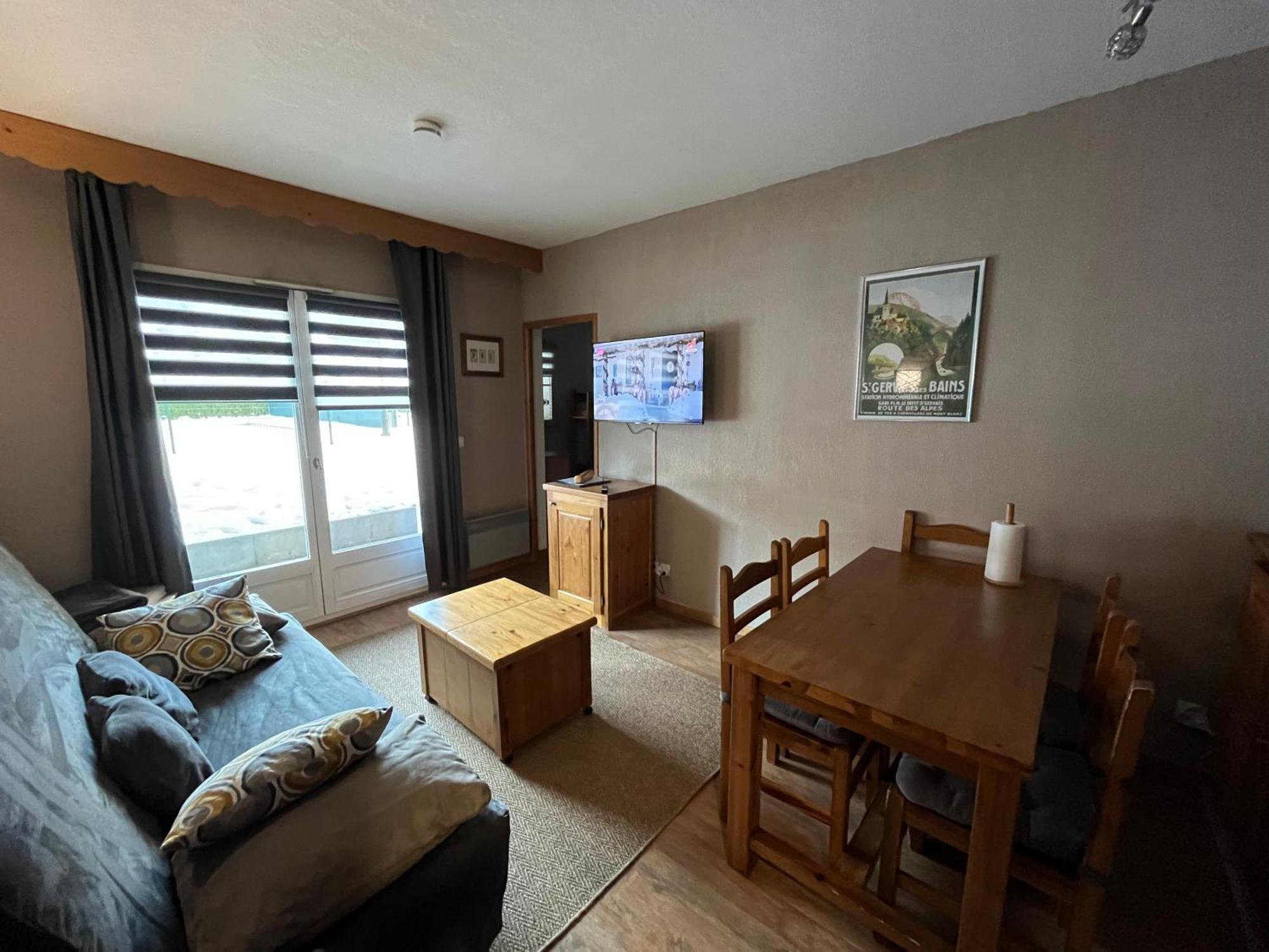 Appartement T2+Cabine Independante Au Depart Des Telecabines Saint-Gervais/Bettex/Mont D'Arbois Ngoại thất bức ảnh