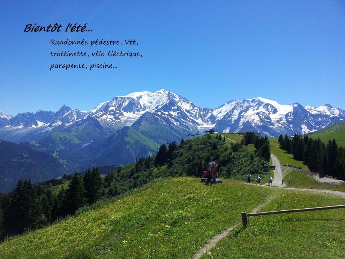 Appartement T2+Cabine Independante Au Depart Des Telecabines Saint-Gervais/Bettex/Mont D'Arbois Ngoại thất bức ảnh