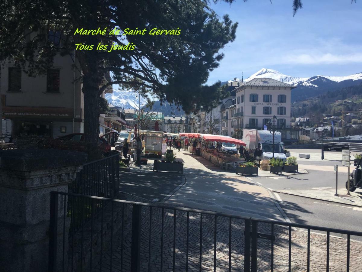 Appartement T2+Cabine Independante Au Depart Des Telecabines Saint-Gervais/Bettex/Mont D'Arbois Ngoại thất bức ảnh